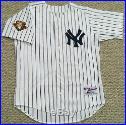 WILLIE RANDOLPH sz 46 #30 2001 NEW YORK YANKEES ALL STAR GAME GAME USED JERSEY