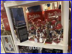 Washington Capitals Nationals Signed Auto Lot game Used Worn Jersey Bobblehead