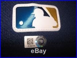 Wei-Chung Wang Game Used 9/2/17 Milwaukee Brewers Jersey MLB Hologram JB899734