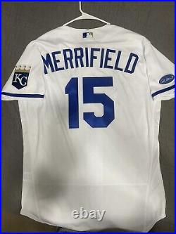 Whit Merrifield Kansas City Royals Team Issued Jersey