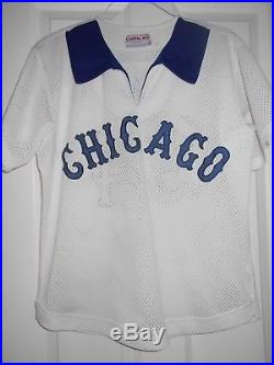 White Sox 1981 Home Mesh All Original Jersey and Pants INF #34 Bill Almon