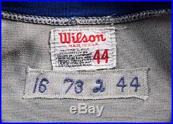 Whitey Lockman 1973 Chicago Cubs Game Used Worn Vintage Road Jersey