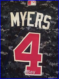 Wil Myers San Diego Padres Mothers Day Game Used Jersey