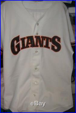 Will Clark Game Worn / Used & Signed Baseball Jersey 1990 San Francisco Giants