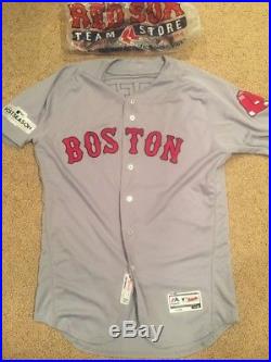Xander Bogaerts Red Sox Game Used Playoffs ALDS 2017 Jersey! MLB Holo