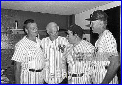 Yogi Berra New York Yankees Signed Game Used Worn Jersey 1980 (coach) Psa Jsa