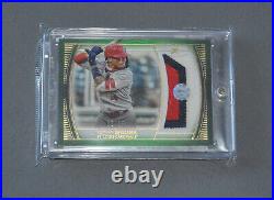 Yadier Molina Game Used Worn Jersey Card Topps St Louis Cardinals Yadi MLB AUTH