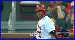 Yadier Molina MLB Holo Game Used Jersey 2016 Home Cardinals