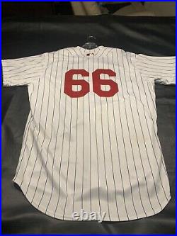 Yasiel Puig 150th Anniversary Jersey 1919 Game Used MLB Authentic 1 of a kind