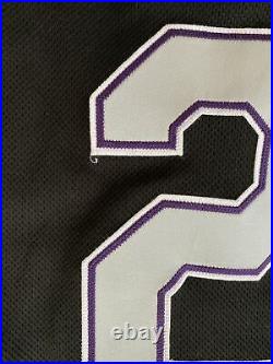Yonathan Daza 2021 All Star Patch Colorado Rockies Game Issued Jersey