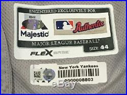 ZACK BRITTON #53 size 44 2018 Yankees Game used Jersey ROAD POST SEASON MLB ST