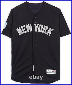 Zach Zehner New York Yankees TI #93 Navy Jersey from the 2019 MLB Season