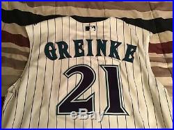 Zack Greinke #21 Arizona Diamondbacks game jersey size 48 Game Issued 5/12/16