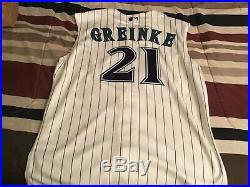 Zack Greinke #21 Arizona Diamondbacks game jersey size 48 Game Issued 5/12/16