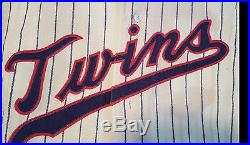 Zoilo Versalles 1967 Minnesota Twins Pinstripe Jersey-1965 AL MVP-Baseball-COA